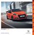 STYLING. i-cockpit GT LINE ENGINE GEARBOX LIGHTING SAFETY PEUGEOT 208 COLOURS