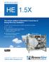 The newest addition to RenewAire s broad line of Energy Recovery Ventilators.