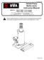 Orbital Pump Bottle Jacks Instruction Manual