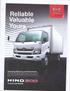 Reliable. Trucks and Buses. Toyota