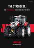 THE STRONGEST. THE STEYR TERRUS CVT SERIES FROM 250 UP TO 300 HP.