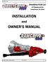 INSTALLATION OWNER S MANUAL
