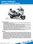 Features & Specifications 2017 Burgman 650 ABS Executive