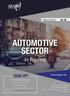 AUTOMOTIVE SECTOR. in figures SIGN UP! No. 30. March
