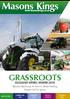 GRASSROOTS. EXCLUSIVE OFFERS, WINTER 2018 Maintain Machinery Time For Winter Feeding Prepare Soil For Spring COMMERCIAL TURF DOMESTIC TURF