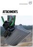 Attachments. Volvo Compact Excavator Tiltrotators