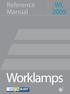 Reference Manual WL Worklamps