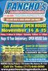Huge 10 Year Anniversary / OPEN HOUSE Sale. 10th Annual OPEN HOUSE November 14 & 15