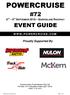 POWERCRUISE #72 6 TH 9 TH SEPTEMBER 2018 QUEENSLAND RACEWAY EVENT GUIDE. Proudly Supported By