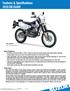 Features & Specifications 2019 DR-Z400S