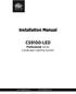 Installation Manual CS9100-LED. Professional Series Landscape Lighting System