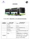 CITY BUS. Technical Offer: XML6125J13C (32+1+4deployable+80 Standing) SYSTEM PART NAME DESCRIPTION GENERAL Overall Dimension mm