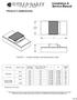 TUTTLE & BAILEYR. Installation & Service Manual PRODUCT DIMENSIONS. FIGURE 1 - Product Isometric and Dimensional Views