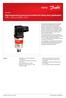High temperature pressure transmitters for heavy-duty applications MBS 2200 and MBS 2250