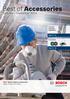 Best of Accessories. October December NEW! Bosch Safety Accessories safety at the work place. Concrete and Stone programme.