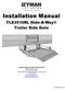Installation Manual. TLS3510RL Hide-A-Way Trailer Side Gate
