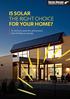 IS SOLAR THE RIGHT CHOICE FOR YOUR HOME? 10 common questions and answers that will help you decide.