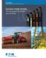 Eaton EMEA Core Hydraulic Hose Products Brochure. Success made simple. The new standard for hydraulic hose and fittings.