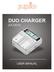 DUO CHARGER JDC0010 USER MANUAL