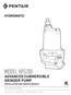 MODEL HPG200 ADVANCED SUBMERSIBLE GRINDER PUMP INSTALLATION AND SERVICE MANUAL