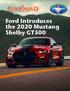 Ford Introduces the 2020 Mustang Shelby GT500
