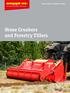 Stone Crushers and Forestry Tillers