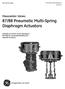 87/88 Pneumatic Multi-Spring Diaphragm Actuators
