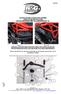 FITTING INSTRUCTIONS FOR CP0368BL AERO CRASH PROTECTORS DUCATI MONSTER & MONSTER