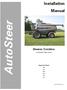 Installation Manual. AutoSteer. Gleaner Combine. AutoGuide 2 Steer Ready. Supported Models A66 A76 R66 R76 S67 S77 PN: A