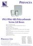 IP65/IP66 ABS/Polycarbonate Screw Lid Boxes