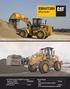938H/IT38H. Wheel Loader. Cat C6.6 Diesel Engine with ACERT Technology. Operating Weights. For Universal 2.8 m 3 bucket with BOCE