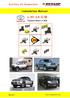 Auxiliary Air Suspension. Installation Manual L.HI.L4.C.M. Toyota Hilux 4 WD.   May 2011