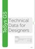 TeSys GS. Data for Designers. Contents