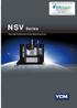 NSV Series. Ultra High Performance Vertical Machining Center