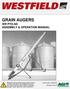 GRAIN AUGERS WR PTO-SD ASSEMBLY & OPERATION MANUAL