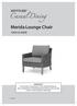 Merida Lounge Chair IMPORTANT