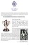 THE DEWAR TROPHY. For outstanding British technical achievement in the automotive industry. History of the Dewar Trophy