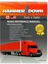 Hammer Down Truck n Trailer. Road Reference Manual