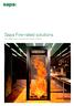 Sapa Fire-rated solutions. Fire-rated doors, screens and curtain walling