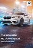 THE NEW BMW M2 COMPETITION. SPECIFICATION GUIDE. The Ultimate Driving Machine