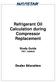 Refrigerant Oil Calculation during Compressor Replacement