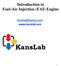 Introduction to Fuel-Air Injection (FAI) Engine.   KansLab