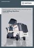 Powerful, compact cold milling machine in the half-metre class. Cold Milling Machine W 50 H / W 55 H