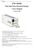 CS+ Series. Pure Sine Wave Inverter/Charger User s Manual. Version 1.0 DIF