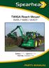 Spearhead TWIGA. TWIGA Reach Mower 545 / 595 / 640T. Edition 1.1 April 2014 Part No