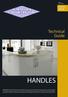 HANDLES. Technical Guide. Contemporary Handles. October. Date of print/release