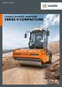 Compact, powerful, comfortable SERIES H COMPACTLINE. 5-7 t 4