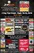 2 Day Tool Event - Sept , am-7pm -BBQ, Coffee & Donuts- Meet the Reps - DEMO new Tools - WIN