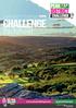 Peak District Challenge 2019 CHALLENGE. Factsheet. organised by