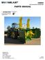PARTS MANUAL 10800A TRACTOR MOUNTED SNOWBLOWER